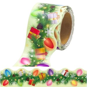 Christmas Room Decoration Blackboard Bulletin Board Frame Stickers (7.5cm)