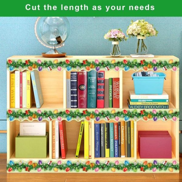 Christmas Room Decoration Blackboard Bulletin Board Frame Stickers (7.5cm) - Image 5