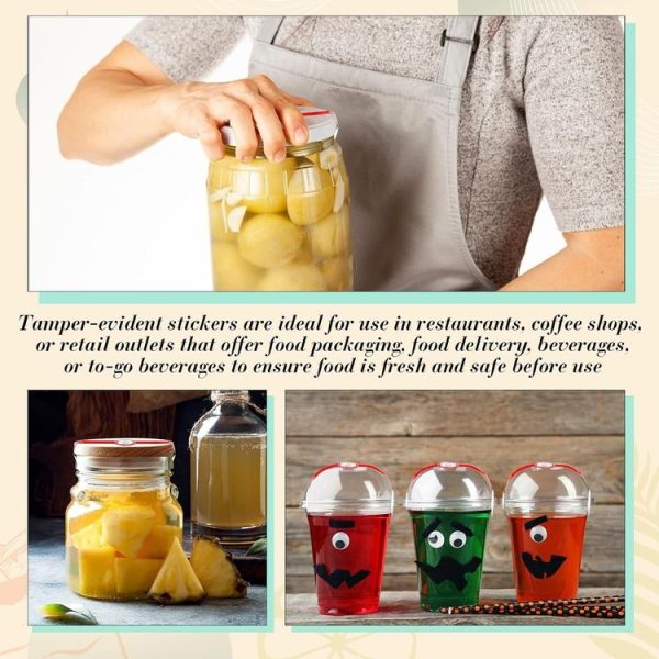 Food Baking Gift Sealing Stickers Holiday Self-adhesive Labels (S203 100pcs / Roll) - Image 5