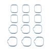 12pcs / Set Automotive Intake Manifold Gaskets For JEEP / Dodge / Chrysler, Color: Light Blue