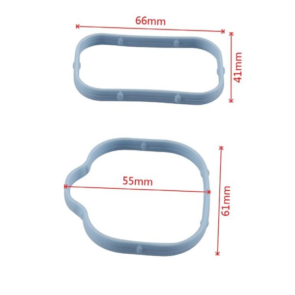 12pcs / Set Automotive Intake Manifold Gaskets For JEEP / Dodge / Chrysler, Color: Light Blue - Image 3