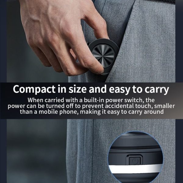 AIMITE C2 Car Vacuum Suction Cup Magnetic Three Axis Linkage Rotatable Cell Phone Holder (Black) - Image 14