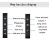 Q15 Motorcycle Riding Wireless Bluetooth Handlebar Control Phone Button Remote Controller (Black) - Image 4