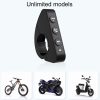 Q15 Motorcycle Riding Wireless Bluetooth Handlebar Control Phone Button Remote Controller (Black) - Image 5