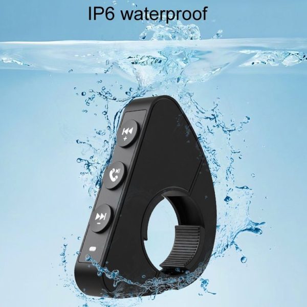 Q15 Motorcycle Riding Wireless Bluetooth Handlebar Control Phone Button Remote Controller (Black) - Image 7