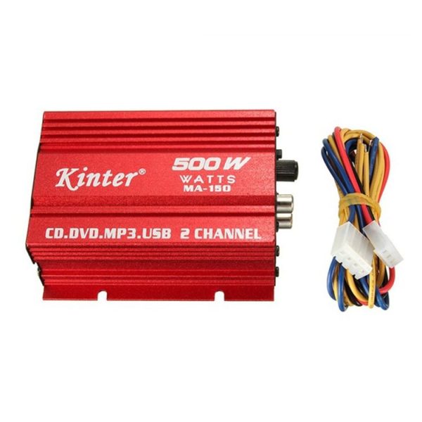 Kinter MA-150 Car Audio / Video 12V 2.0 Channel Mini Amplifier