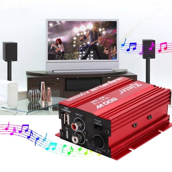 Kinter MA-150 Car Audio / Video 12V 2.0 Channel Mini Amplifier - Image 6