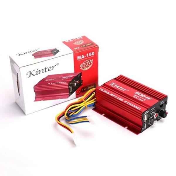 Kinter MA-150 Car Audio / Video 12V 2.0 Channel Mini Amplifier - Image 7
