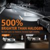 Car Universal Direct Plug LED Headlight Retrofit Bulb With Fan, Specifications: H7 - Image 8
