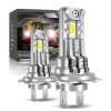 Car Universal Direct Plug LED Headlight Retrofit Bulb With Fan, Specifications: H7 - Image 9