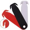 5pcs Unpacking Film Unsealing Double-Edged Cutting Knife (Black) - Image 2