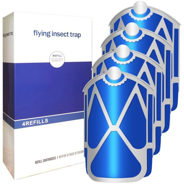 4pcs / Pack For Zevo M364 Refill Cartridge Replacement Flying Insect Refills
