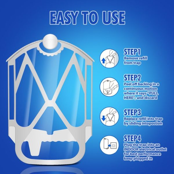 4pcs / Pack For Zevo M364 Refill Cartridge Replacement Flying Insect Refills - Image 4
