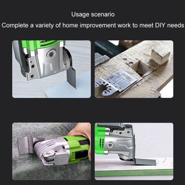 2pcs Trimmers High Carbon Steel Straight Saw Blade For Multi Tool, Style: Small Teeth - Image 6