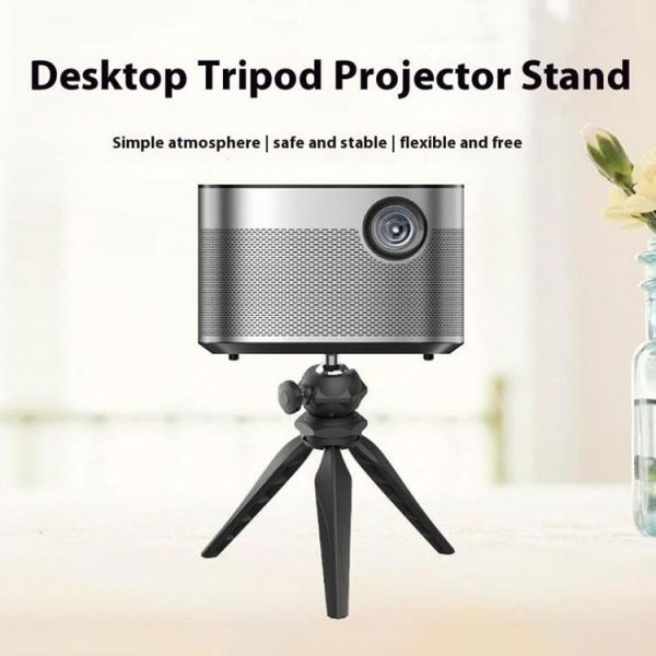 Projector Mini Desktop Tripod Mobile Live Projection Lazy Bracket (Plastic Ball Head) - Image 2