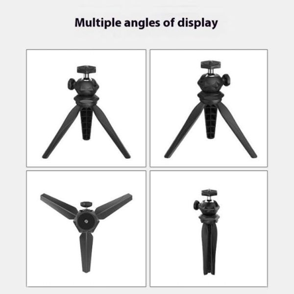 Projector Mini Desktop Tripod Mobile Live Projection Lazy Bracket (Plastic Ball Head) - Image 4
