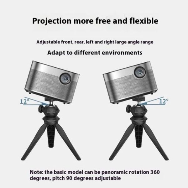 Projector Mini Desktop Tripod Mobile Live Projection Lazy Bracket (Plastic Ball Head) - Image 6