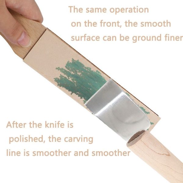 DIY Leather Tool Double Sided Sharpening Board (280mm) - Image 7