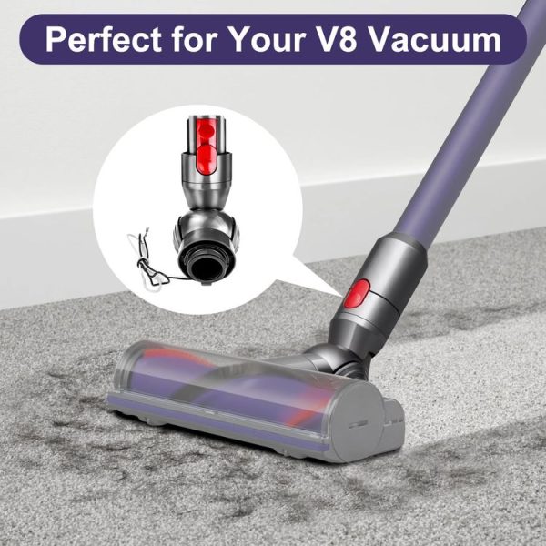 Dyson V8 V10 Vacuum Cleaner Direct Drive Head Elbow Connector with Wheels Repair Parts - Image 5