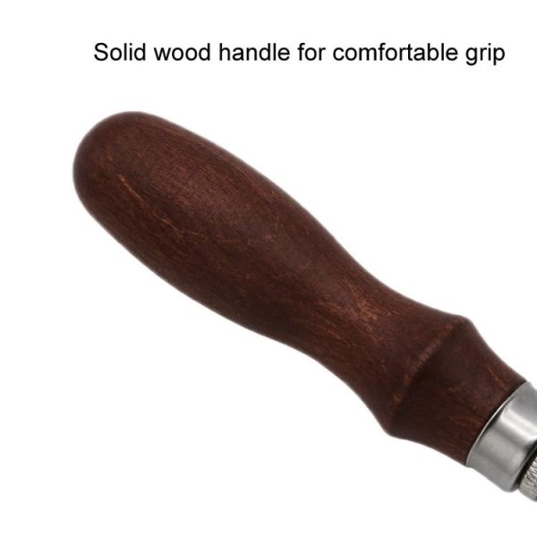 7 In 1 Leather Edge Presser Groove Cutter Edge Trimmer (Brown) - Image 4