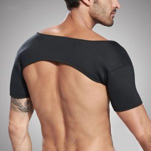 Shoulder Pad Shoulder Warmer Wrap Shock Absorbing Decompression Brace, Size: M