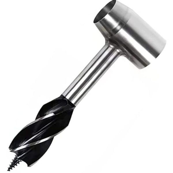 Outdoor Camping Survival Drill Bit Drilling Chopping Wood Tools, Color: Gray - Image 2