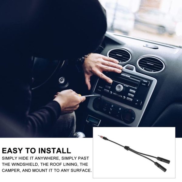 Car GPS Antenna Modification Two Female And One Male Adaptor - Image 4