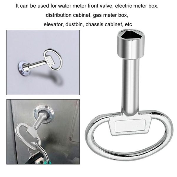 5pcs Water Valve Chassis Triangular Key Wrench, Size: Large - Image 5