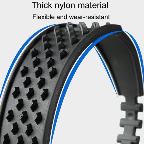 Electrical Bicycle And Motorcycle Winter Snow Tire Anti-Skid Chain (Black) - Image 6