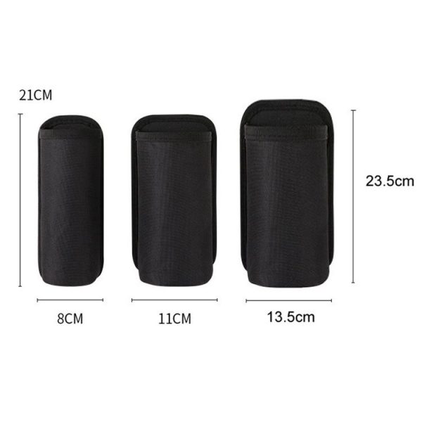 Small Car Fire Extinguisher Storage Bag Auto Seatback Bag Cup Holder - Image 3