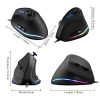 ZELOTES C18 11-Keys RGB Vertical Grip Ergonomic Joystick Programming Gaming Wired Mouse (Black) - Image 3