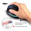ZELOTES C18 11-Keys RGB Vertical Grip Ergonomic Joystick Programming Gaming Wired Mouse (Black) - Image 4
