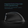 ZELOTES F36A 6-Buttons Vertical Grip Ergonomic Rechargeable Wireless Mouse (Black) - Image 11