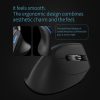 ZELOTES F36A 6-Buttons Vertical Grip Ergonomic Rechargeable Wireless Mouse (Black) - Image 12