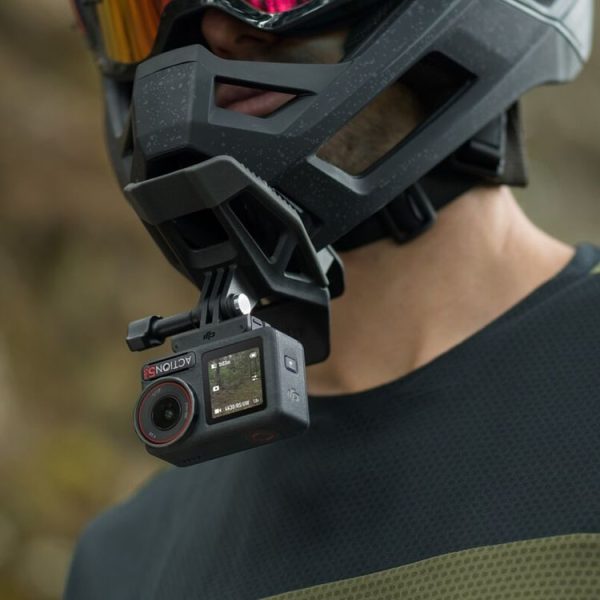 Original DJI Osmo Helmet Chin Mount Clip For Action 5 Pro / Action 4 / Action 3 / Action 2