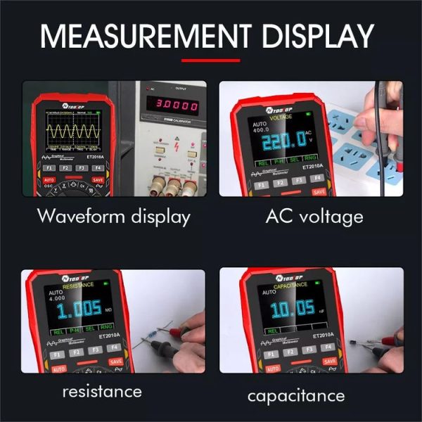 TOOLTOP 2 In 1 DIY Oscilloscope Mini Multimeter - Image 9