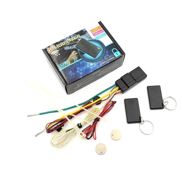 NENGKEE 12V 2.4Ghz Car Smart Lock Anti-Theft Device Immobilizer (Blue Color Box) - Image 2