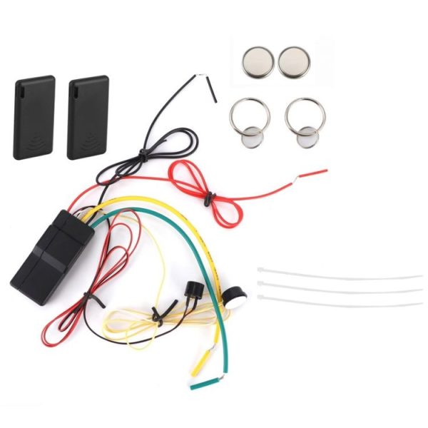 NENGKEE 12V 2.4Ghz Car Smart Lock Anti-Theft Device Immobilizer (Blue Color Box) - Image 3