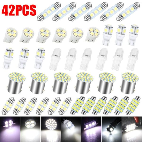 42pcs / Set Car Interior Reading LED Light Combination Set - Image 2