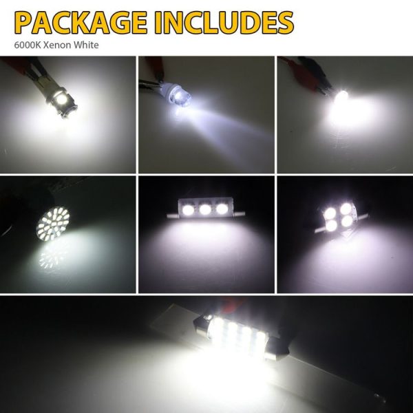 42pcs / Set Car Interior Reading LED Light Combination Set - Image 6