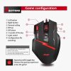 ZELOTES C8 8-buttons Ergonomic Game Programming Custom Wired Mouse (Black) - Image 5