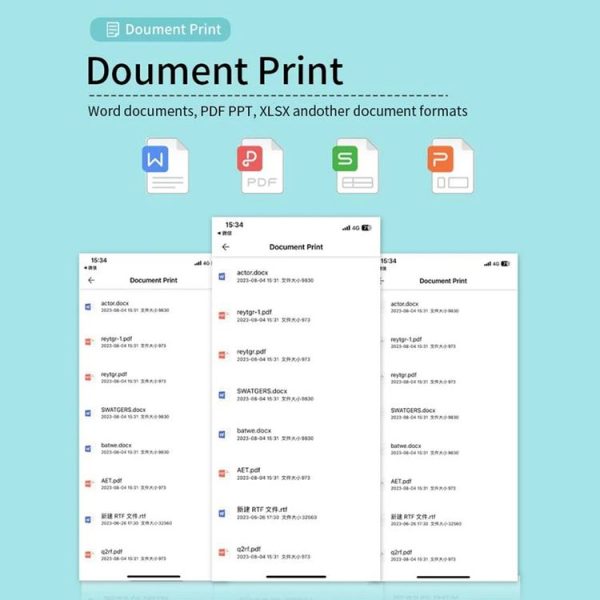 Portable Mini Thermal HD Printer Bluetooth Student Error Title Note Photo Printing Label Maker Camera (White) - Image 13