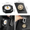 Car Seat Belt Limiter Anti-collision Shaking Abnormal Noise Stabilizer, Specifications: Magnet Type - Image 3