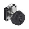 Home Cabinet Desk Drawer Combination Lock Lockers File Security Latches, Style: Black Beveled