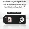 Home Drawer Locker Mechanical Dial And Quarter Turn Combination Lock, Style: Left Turn - Image 5