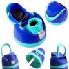 Replacement Lid for Owala Freesi Cup No Leakage One Button Open With Carry Loop (Black) - Image 3