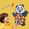 Cartoon Sticky Ball Board Throwing Indoor and Outdoor Toys with 3 Balls, Style: Crocodile - Image 4