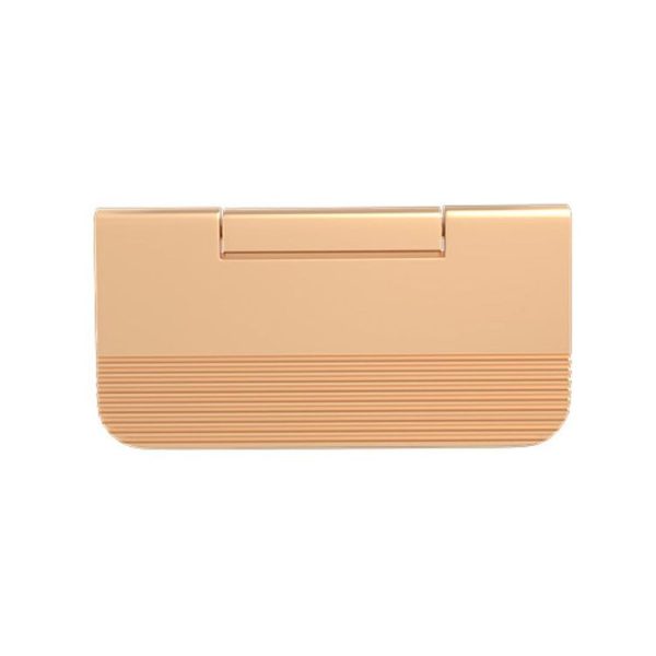 Invisible Simple Drawer Exposed Mounted Concealed Button Flip Flop Handle (Gold)