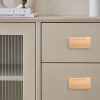 Invisible Simple Drawer Exposed Mounted Concealed Button Flip Flop Handle (Gold) - Image 7