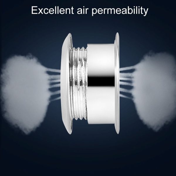 3pcs 35mm Furniture Cabinet Cooling Stainless Steel Double Sided Ventilation Hole Decorative Cover - Image 5